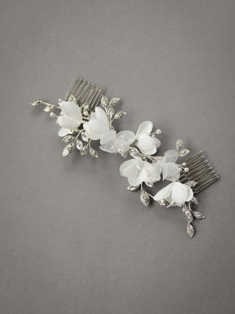 Bespoke For Rachel Wisteria X Abigail Headpiece 2