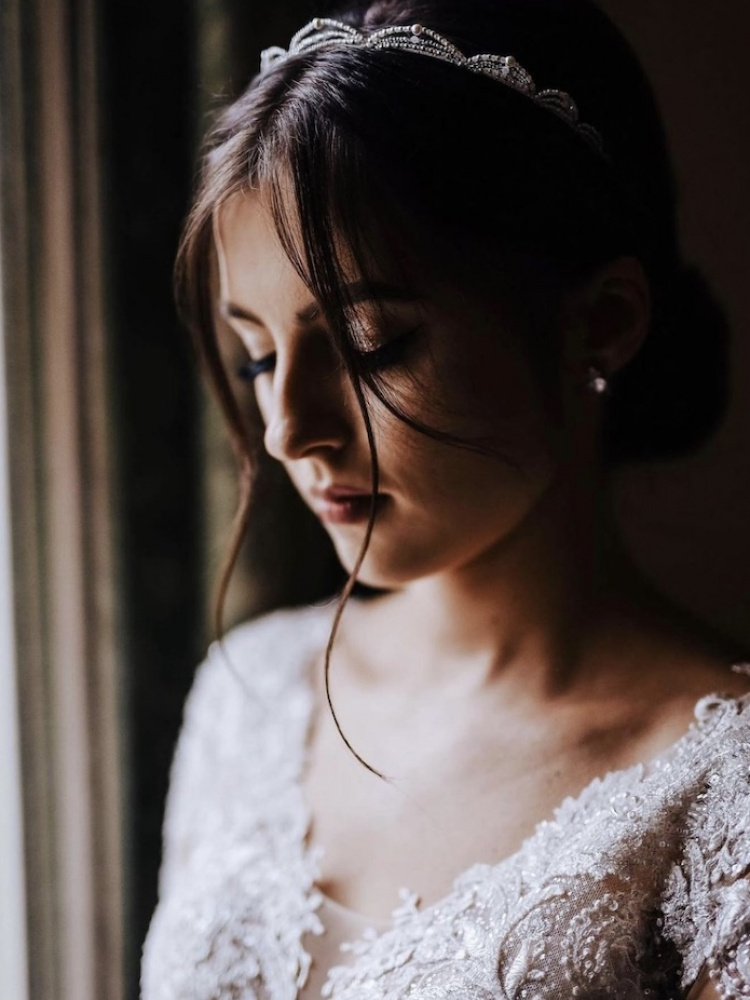 Bride Aleksandra Wears Moss Tiara 3.jpg