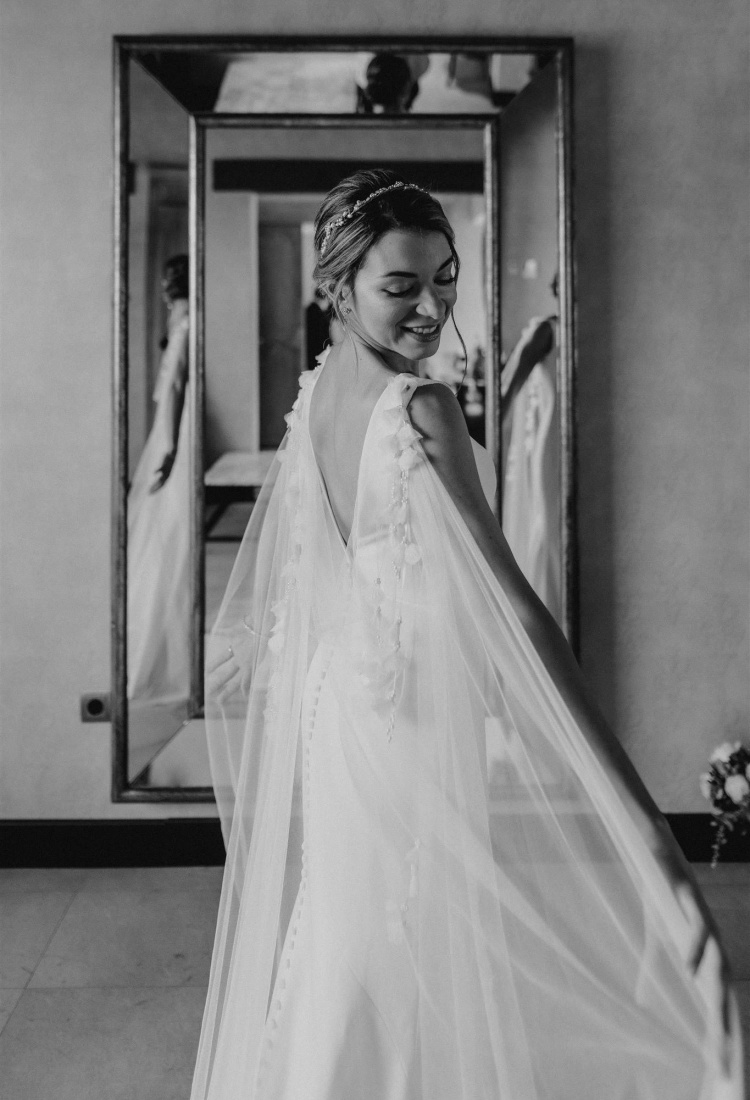 Bride Eliana Wears Odessa Cape 4