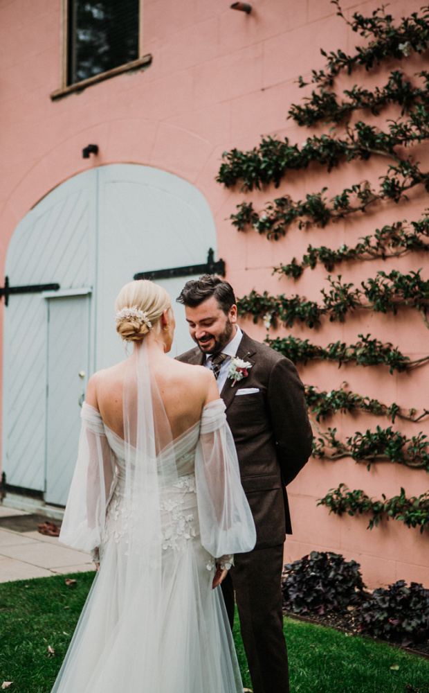 Bride Gerrie Wears Marion And Audrey 7