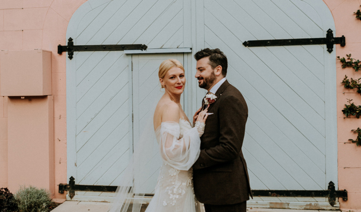 Bride Gerrie Wears Marion And Audrey Featured Image