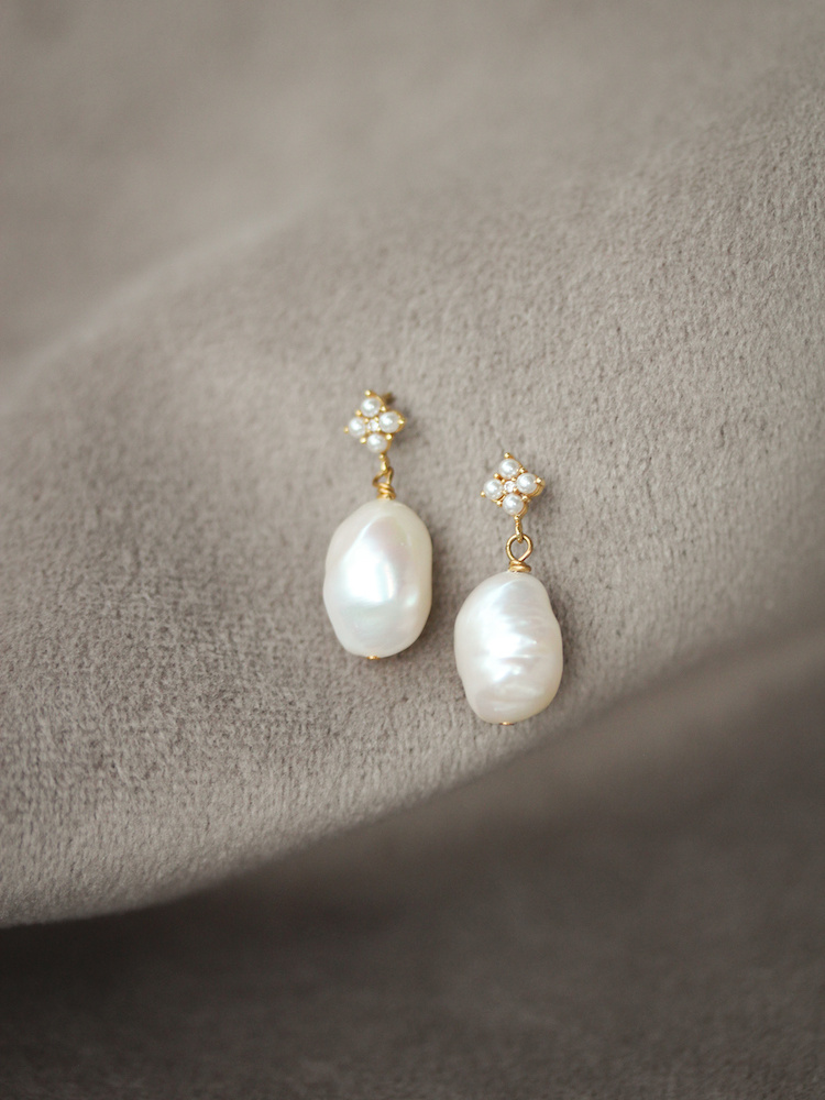 Clover Pearl Drop Earrings 1.jpg