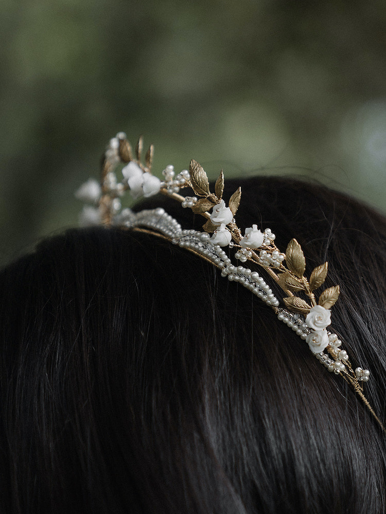 DUET bridal crown