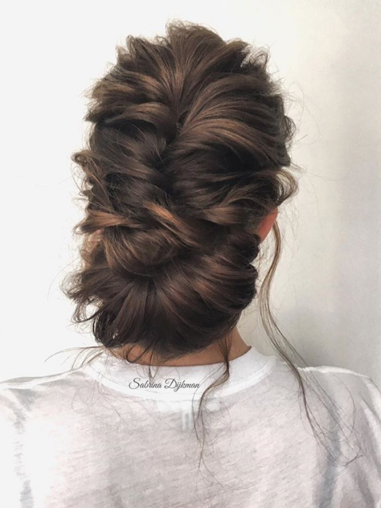 Gorgeous Messy Wedding Updos 19