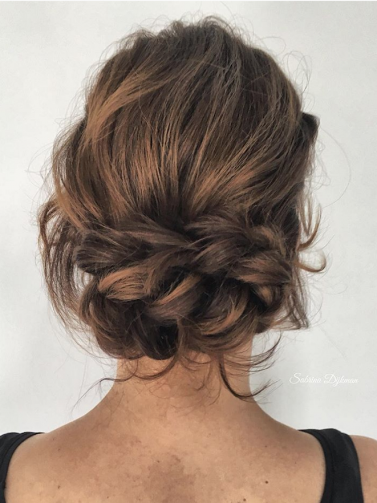 Gorgeous Messy Wedding Updos 5