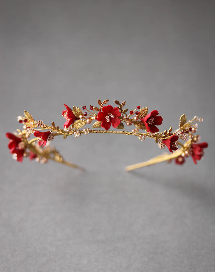 Harvest Red Gold Wedding Crown 2.jpg