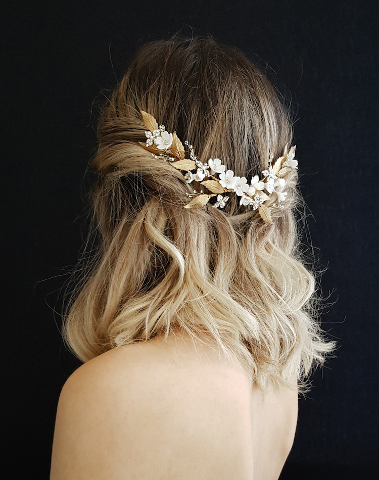 Honeysuckle Floral Wedding Headpiece 1.jpg