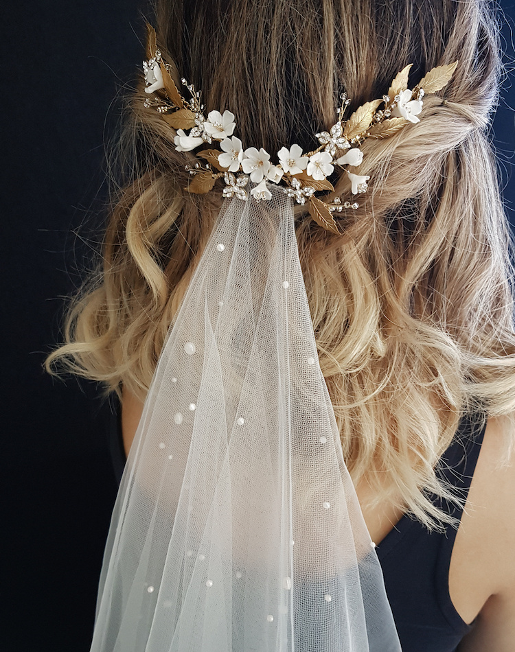 Honeysuckle Floral Wedding Headpiece 6.jpg