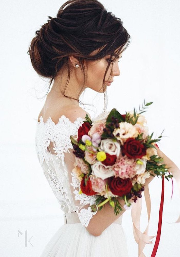 Loose Updos Simple And Stunning Wedding Hairstyles You'll Love 16