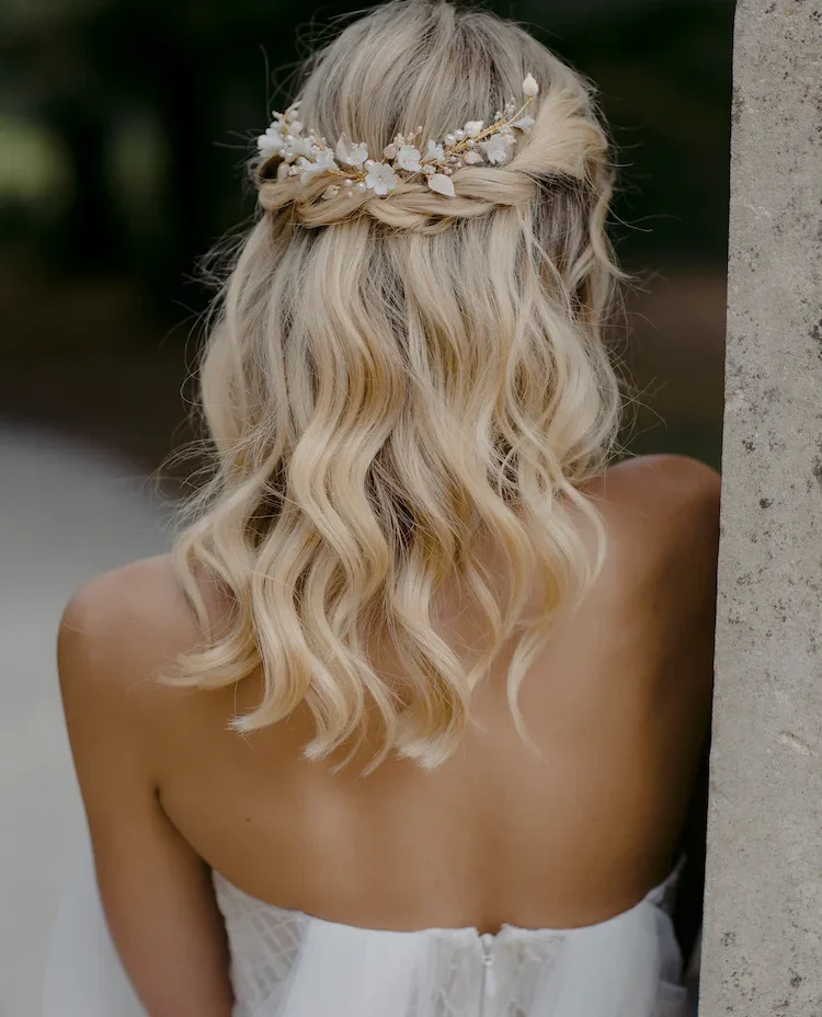 Lyric Floral Bridal Headpiece 1