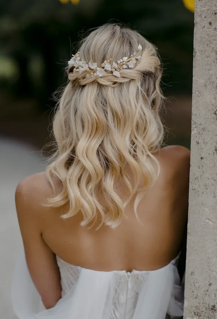 Lyric Floral Bridal Headpiece 1