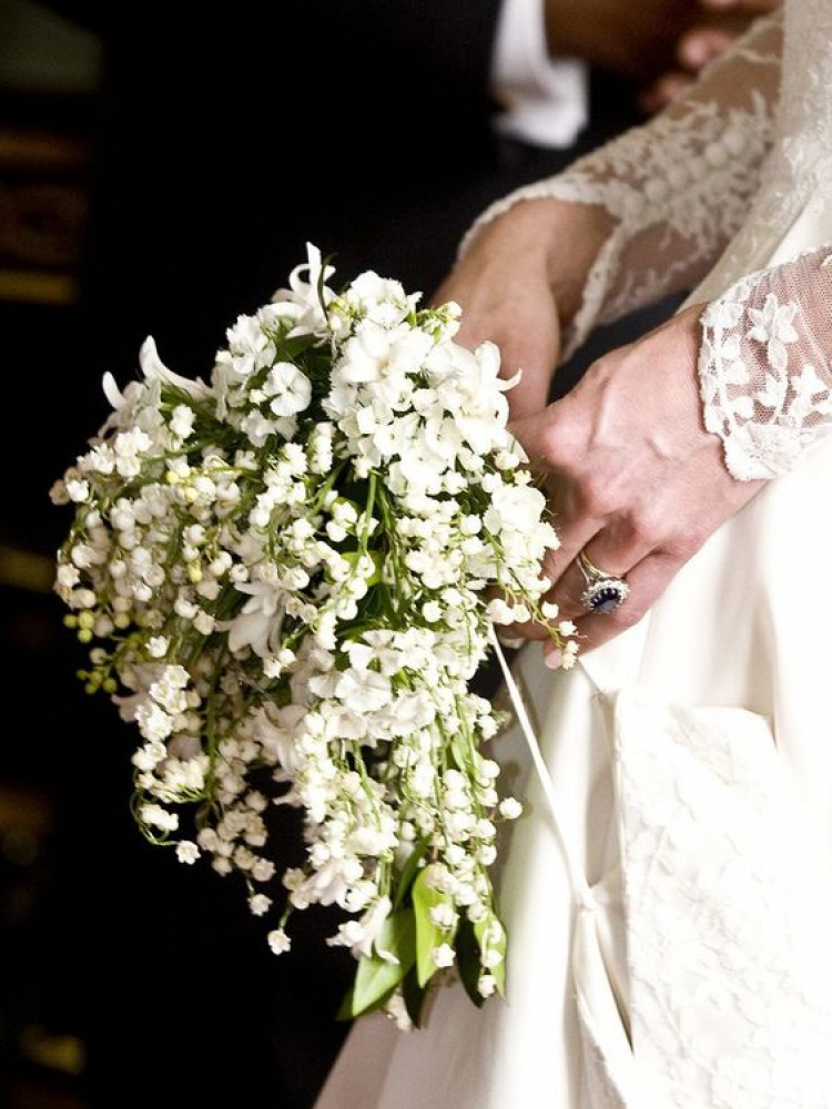 Lily Of The Valley Wedding Bouquet Kate Middleton