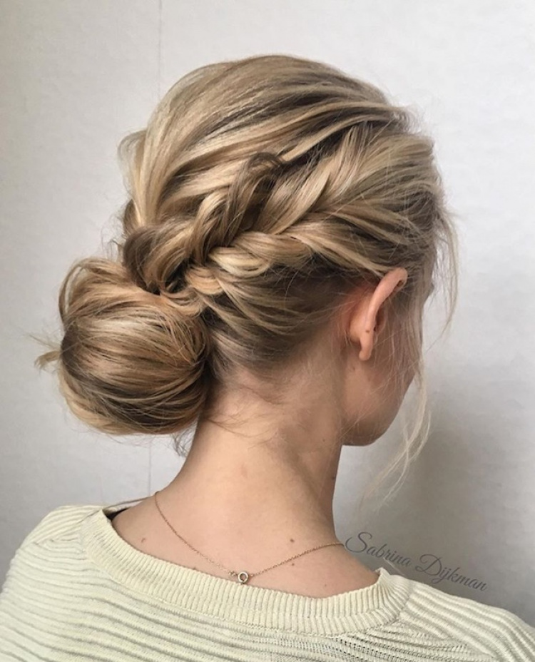 Low Set Updo 2018 Wedding Hair Trends