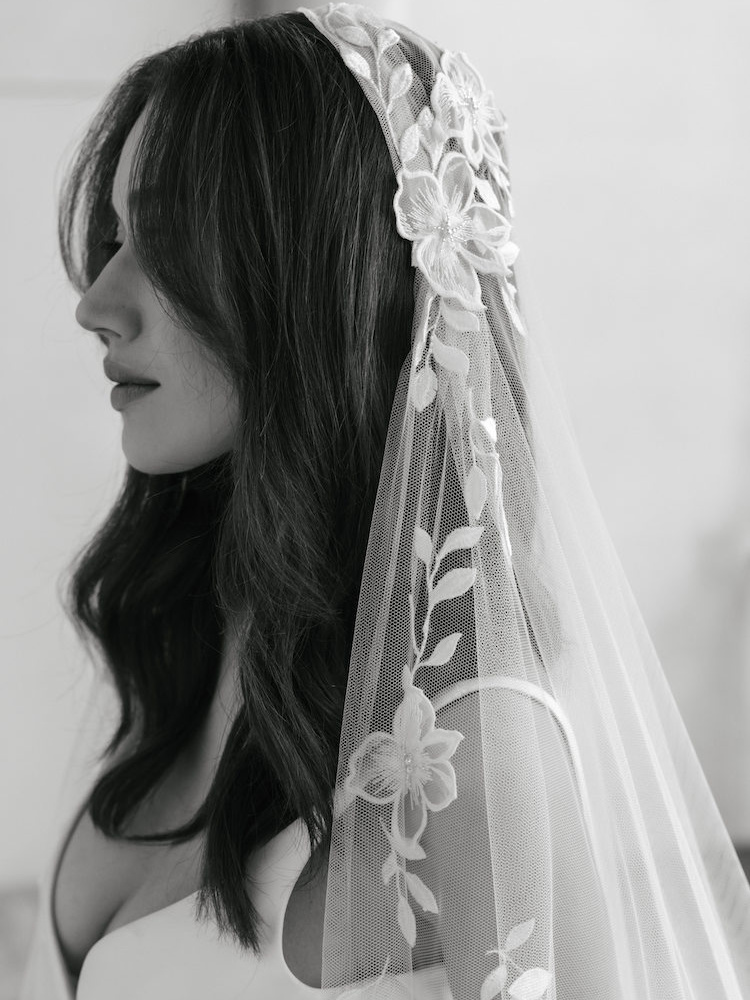 MAGNOLIA juliet cap veil