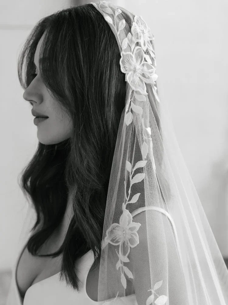 Magnolia Juliet Cap Veil 1