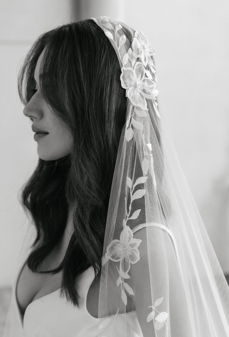 MAGNOLIA juliet cap veil