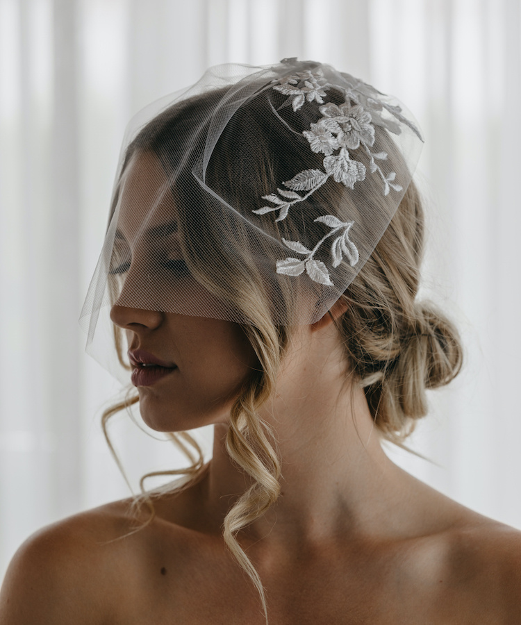 Nouveau Lace Birdcage Veil 5.jpg