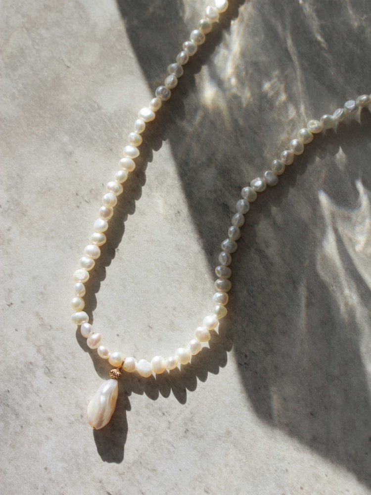 Oceania Pearl Bridal Necklace 1