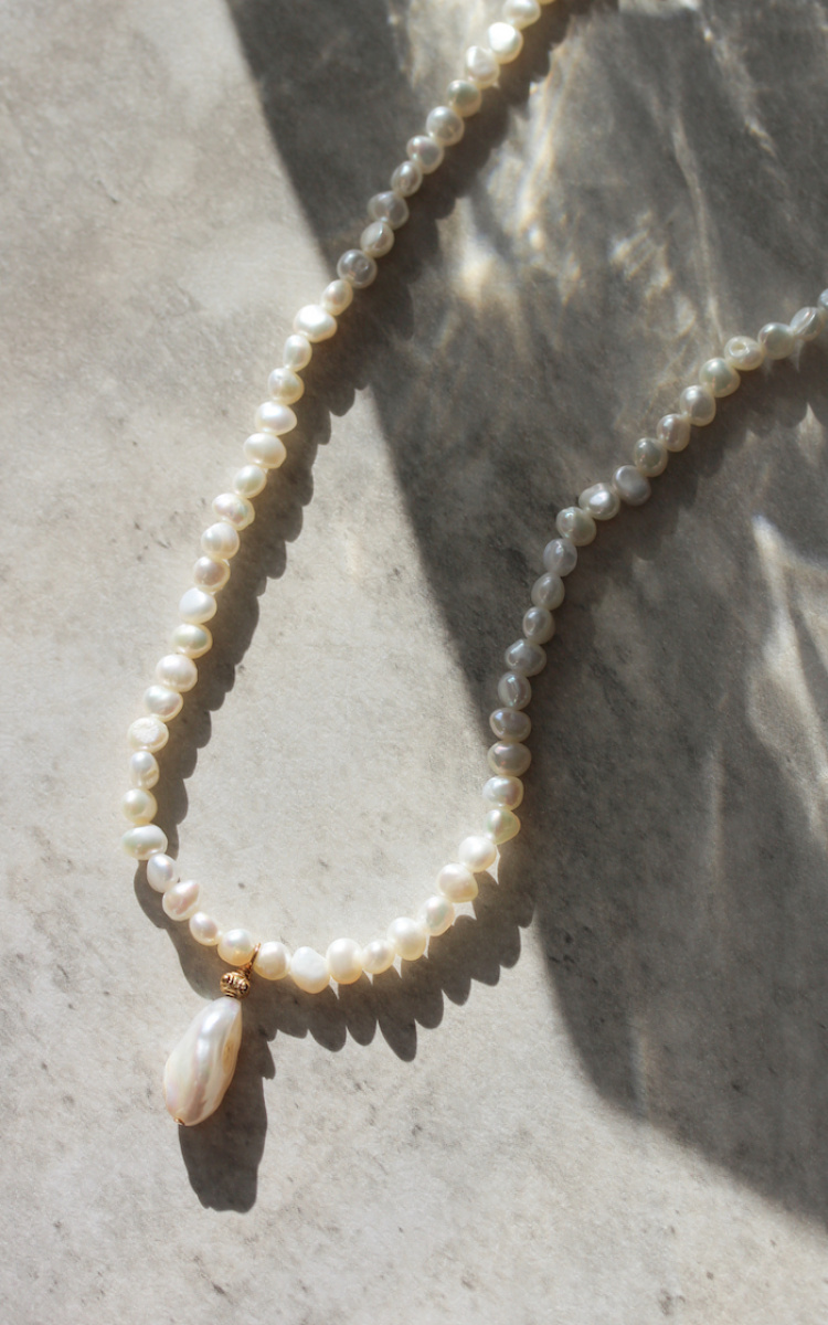 Oceania Pearl Bridal Necklace 1