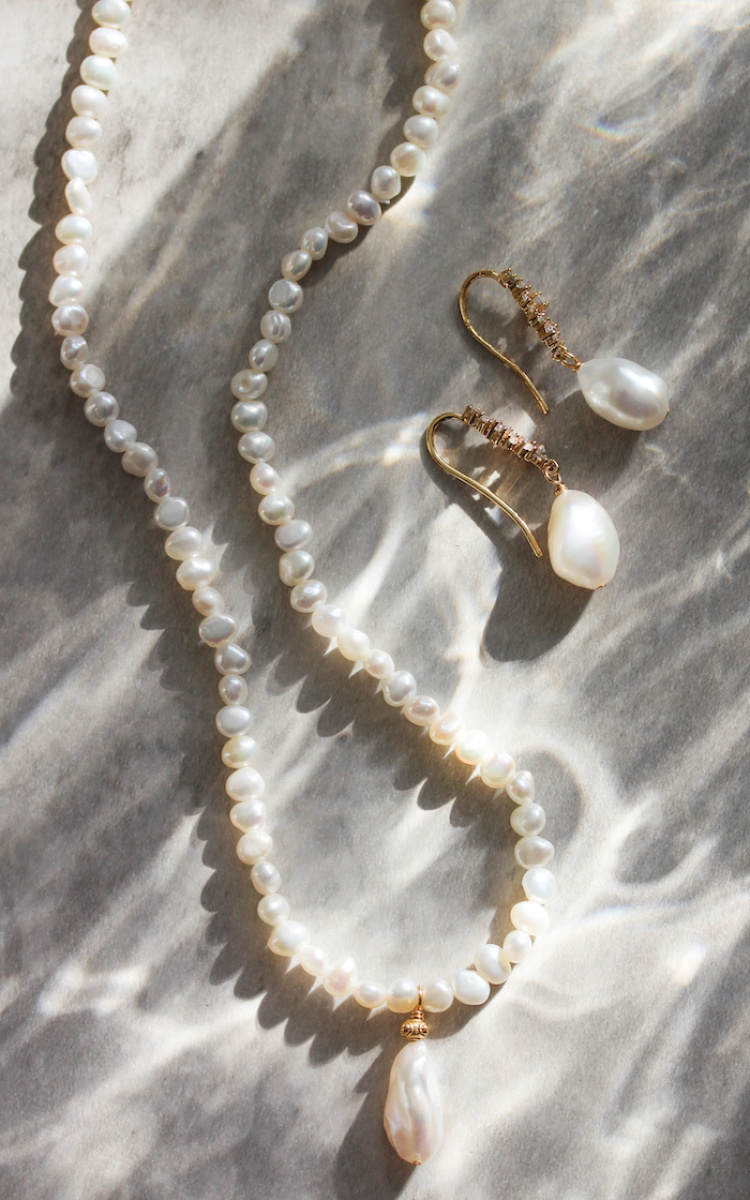 Oceania Pearl Bridal Necklace 4