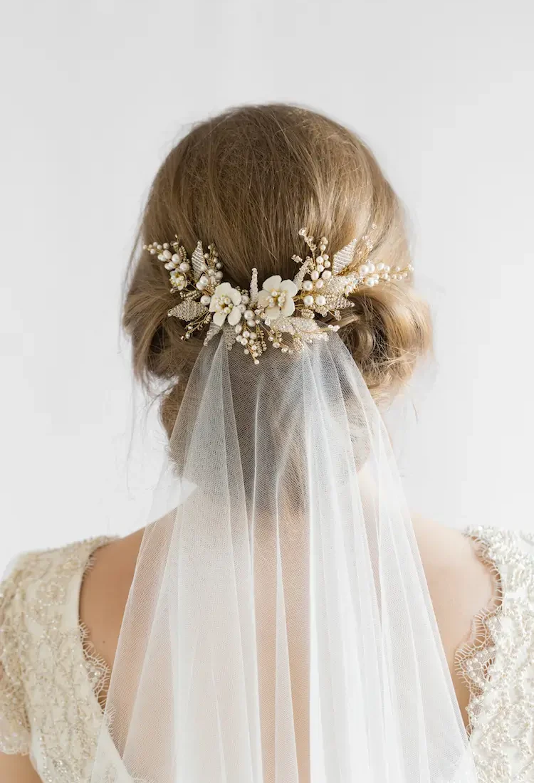 Our Favourite Wedding Hairstyles With Veils Wedding Updos With Veil 3