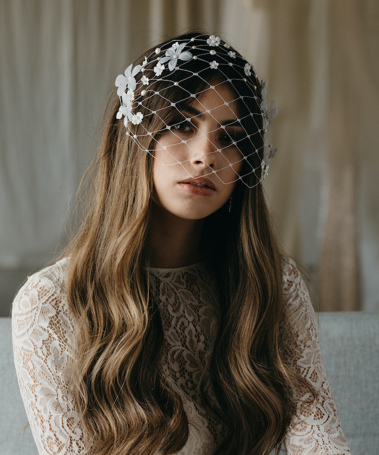 Primavera Birdcage Veil