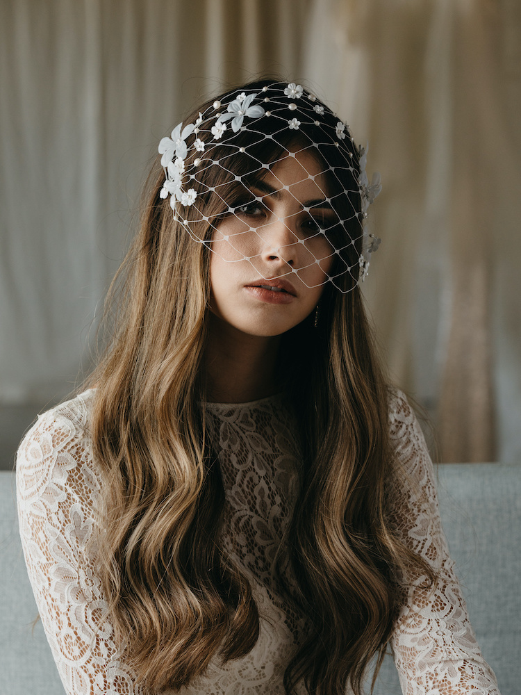 Primavera Birdcage Veil