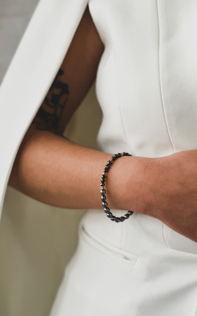 Raphael Grey Pearl Bracelet 5