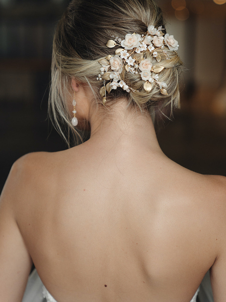 SABLE bridal headpiece