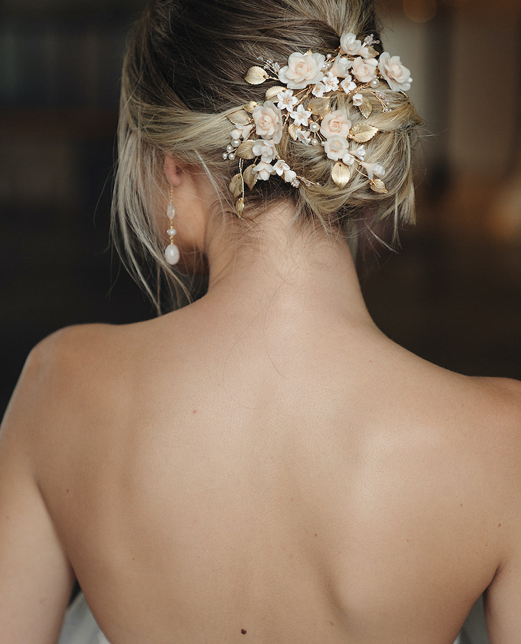 SABLE bridal headpiece