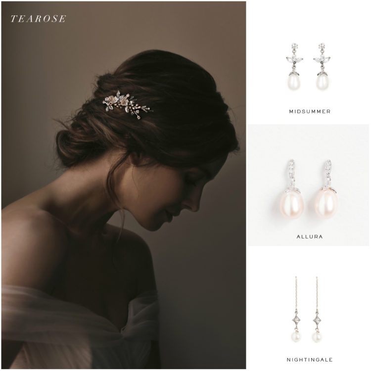 Tearose Hair Pin And Earring Suggestions