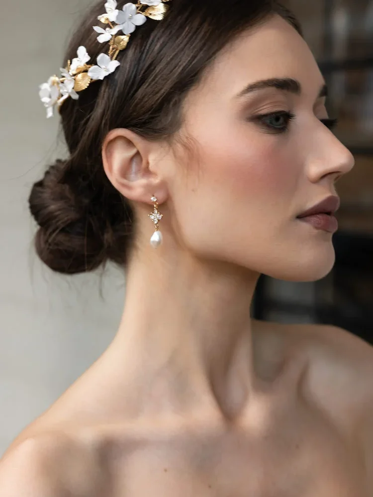 Titania Floral Wedding Crown 2