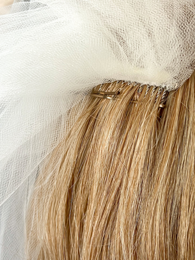 This Trick Will Make Your Veil Stay In Place 8