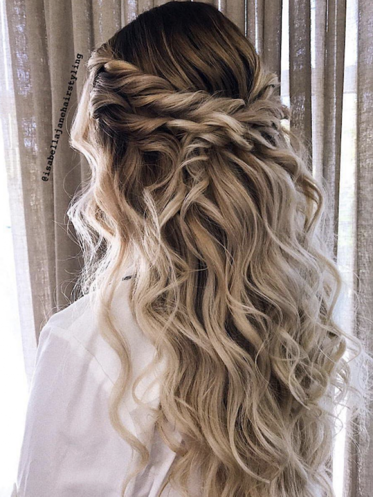 Wedding Hair Trends For 2019 Textured Twists 5