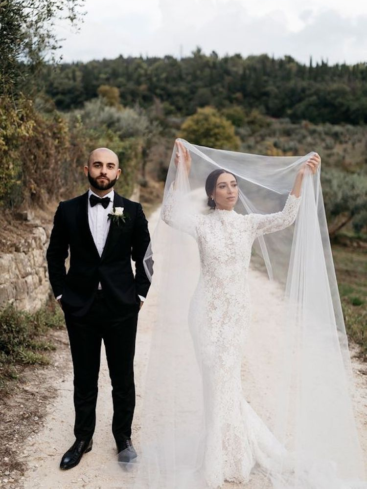 Wedding Veils With Blusher For Elopements 2